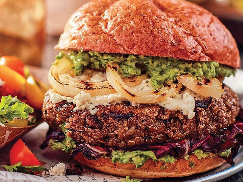 Mexican Beef Burger