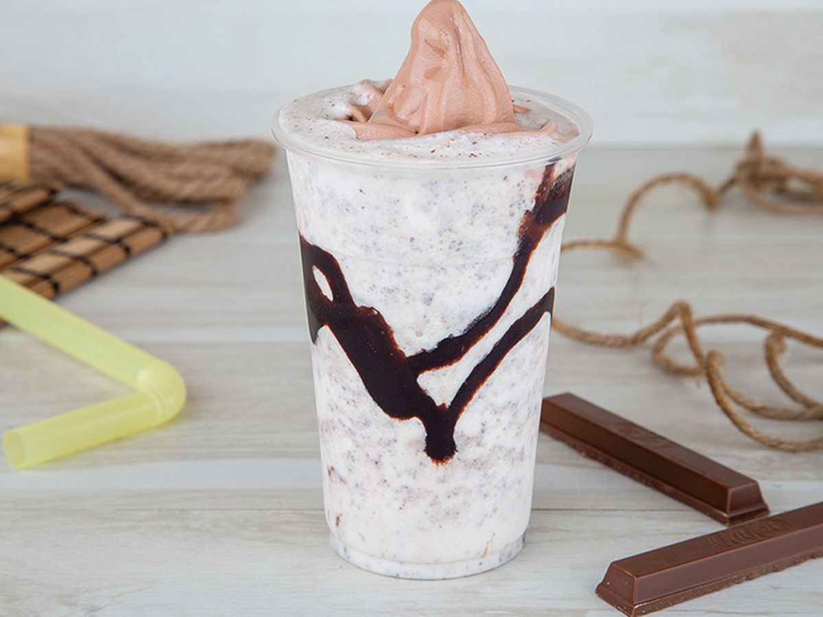 White Chocolate Lotus Milkshake