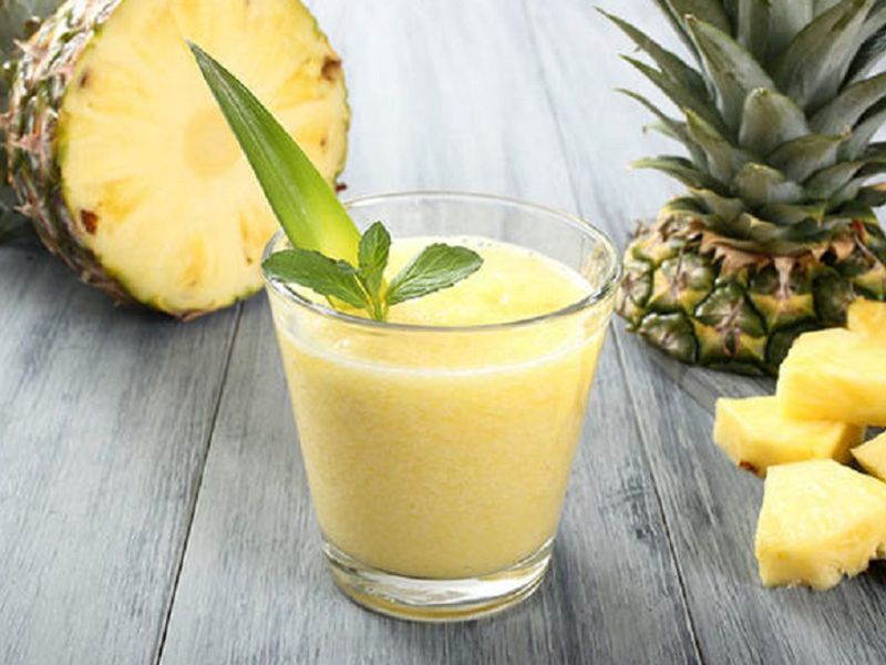 Pineapple Milkshake