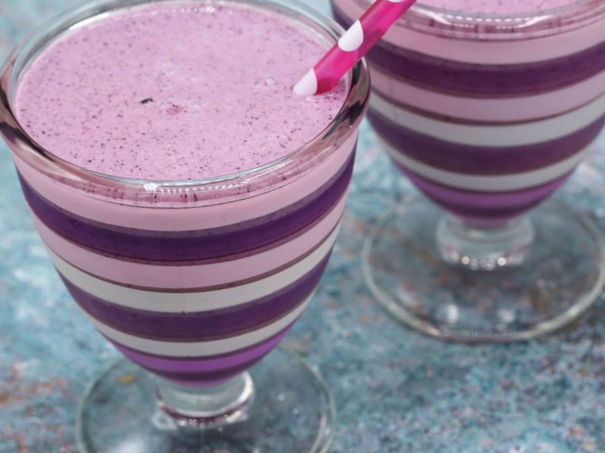 Blueberry Milkshake