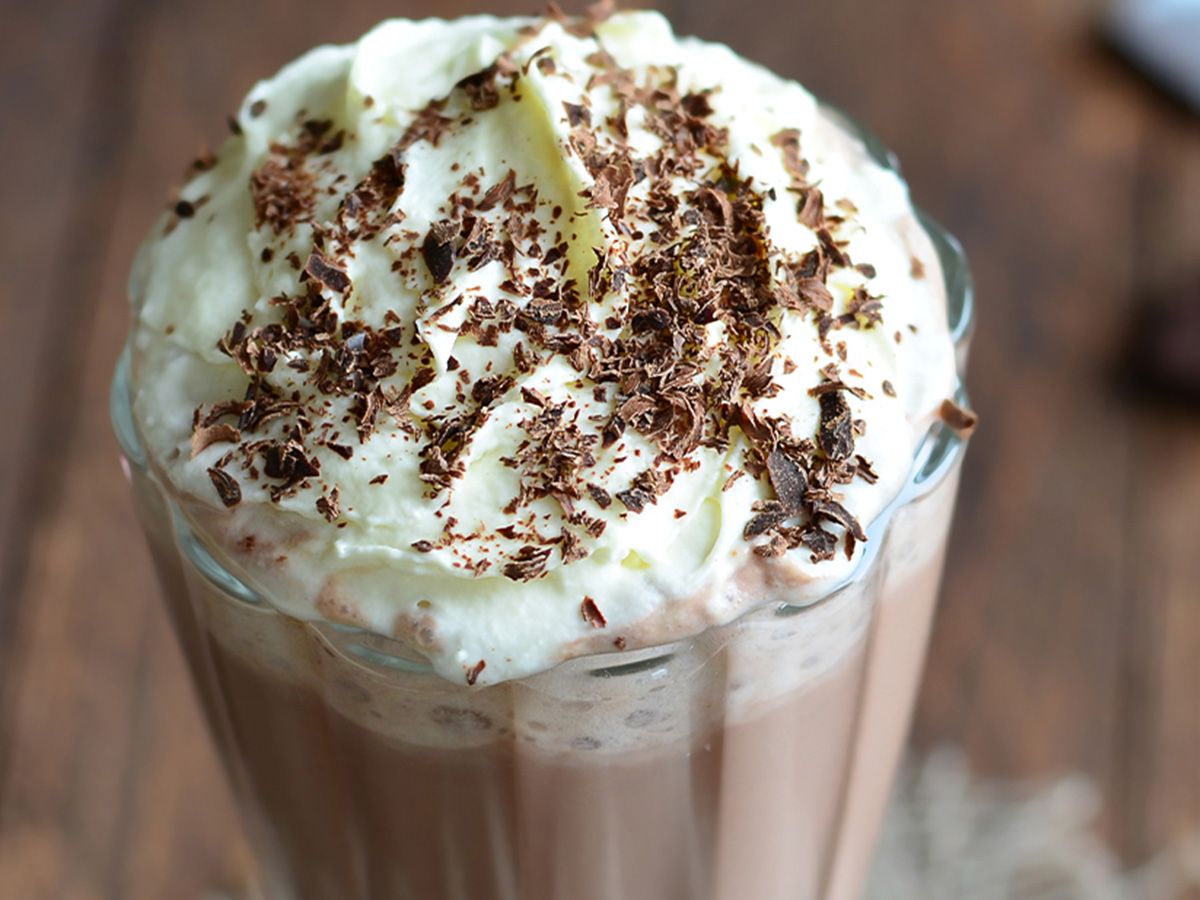Chocolate milkshake