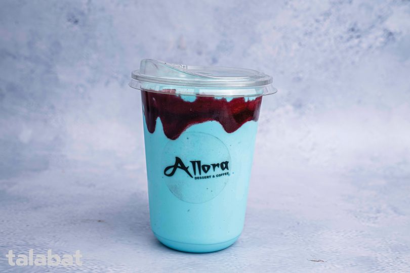 Cotton candy milkshake