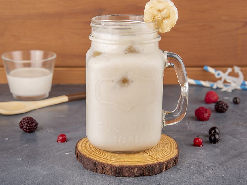 Banana Berry Milkshake