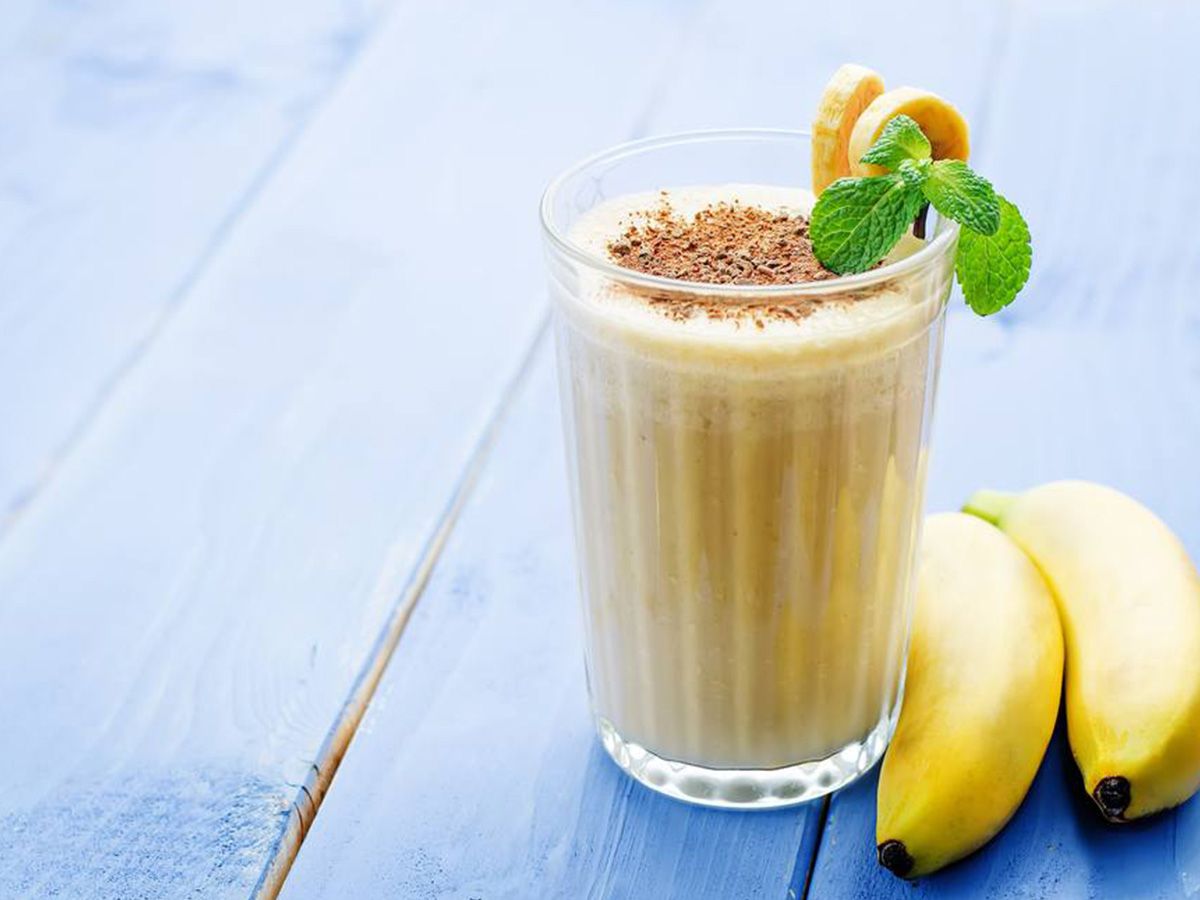 Banana milkshake