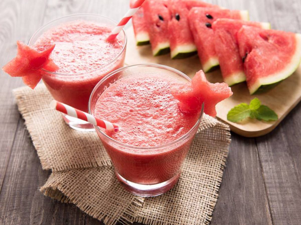 Watermelon milkshake
