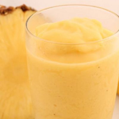 Pineapple milkshake