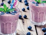 Blueberry Milkshake