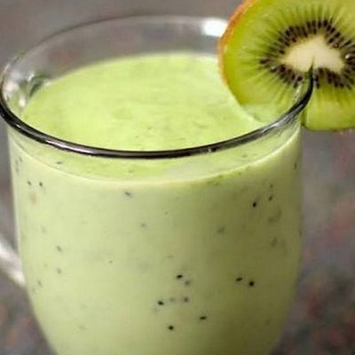Kiwi milkshake