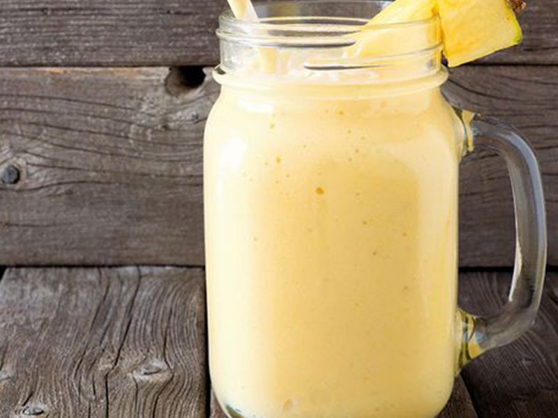 Pineapple Milkshake