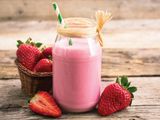 strawberry milkshake