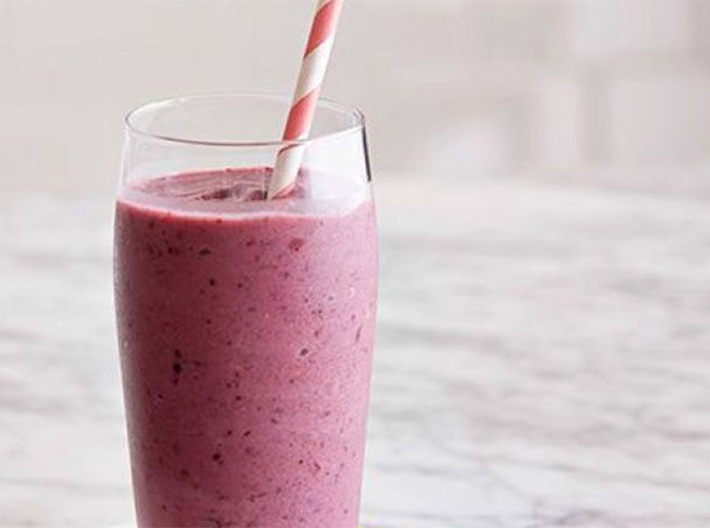 Blueberry Milkshake