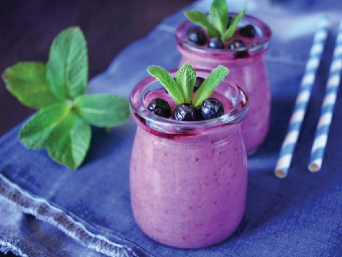 Blueberry Milkshake