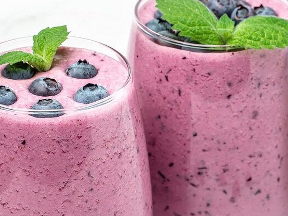 Blueberry Milkshake