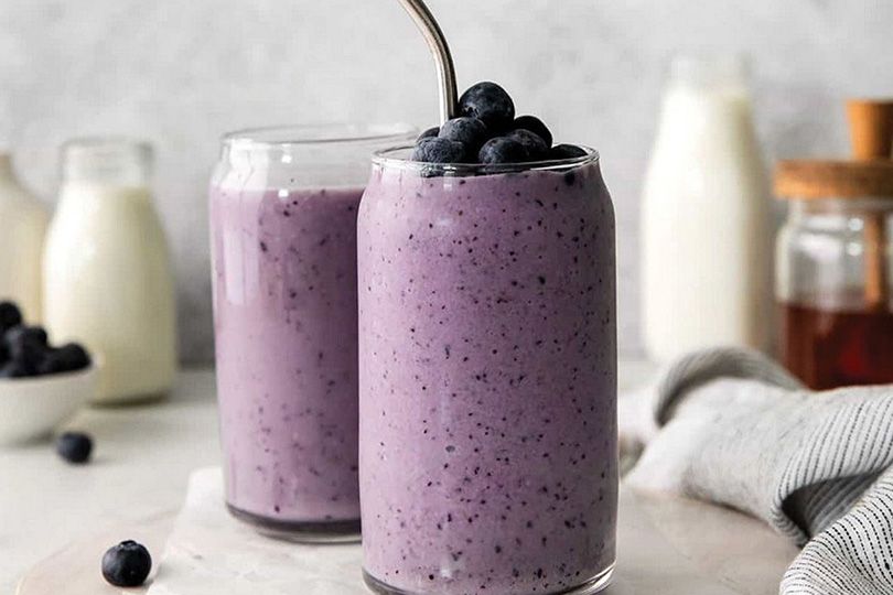 Blueberry Milkshake