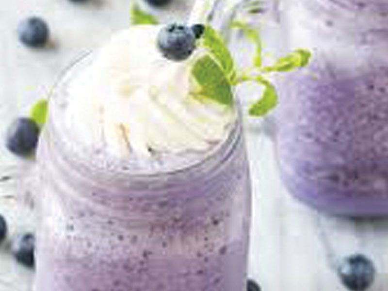 Blueberry Milkshake