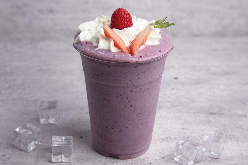 Blueberry Milkshake