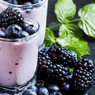 Blueberry Milkshake