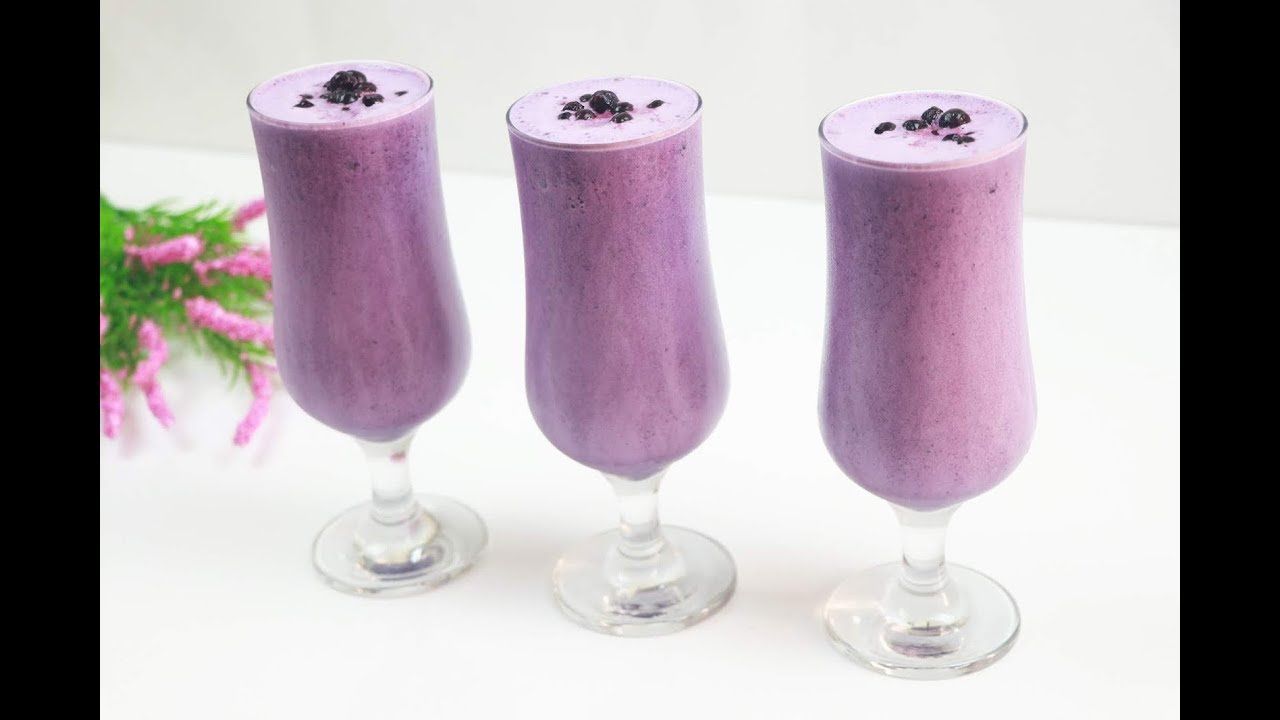 Blueberry Milkshake
