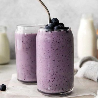 Blueberry Milk Shake