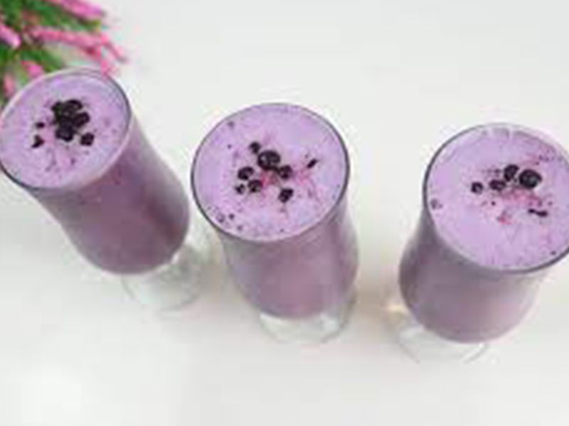 Blueberry Milkshake