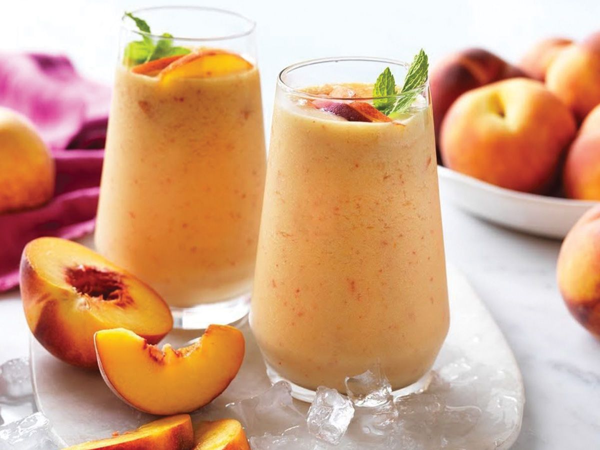 Peach Milkshake