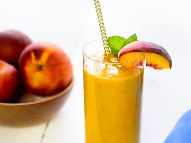 Peach Milkshake
