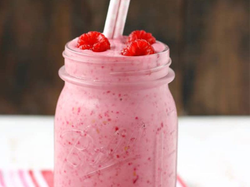Raspberry Milkshake