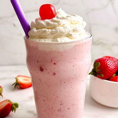 Strawberry Yogurt Milk Shake