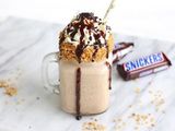 Snickers Chocolate Milkshake