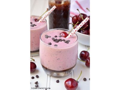 Cherry Chocolate Milkshake
