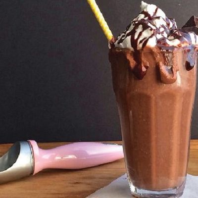 Chocolate milkshake