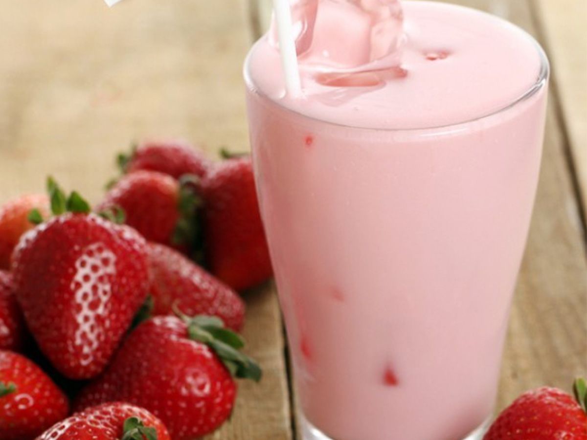 Strawberries Milkshake