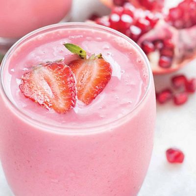 Strawberry milkshake
