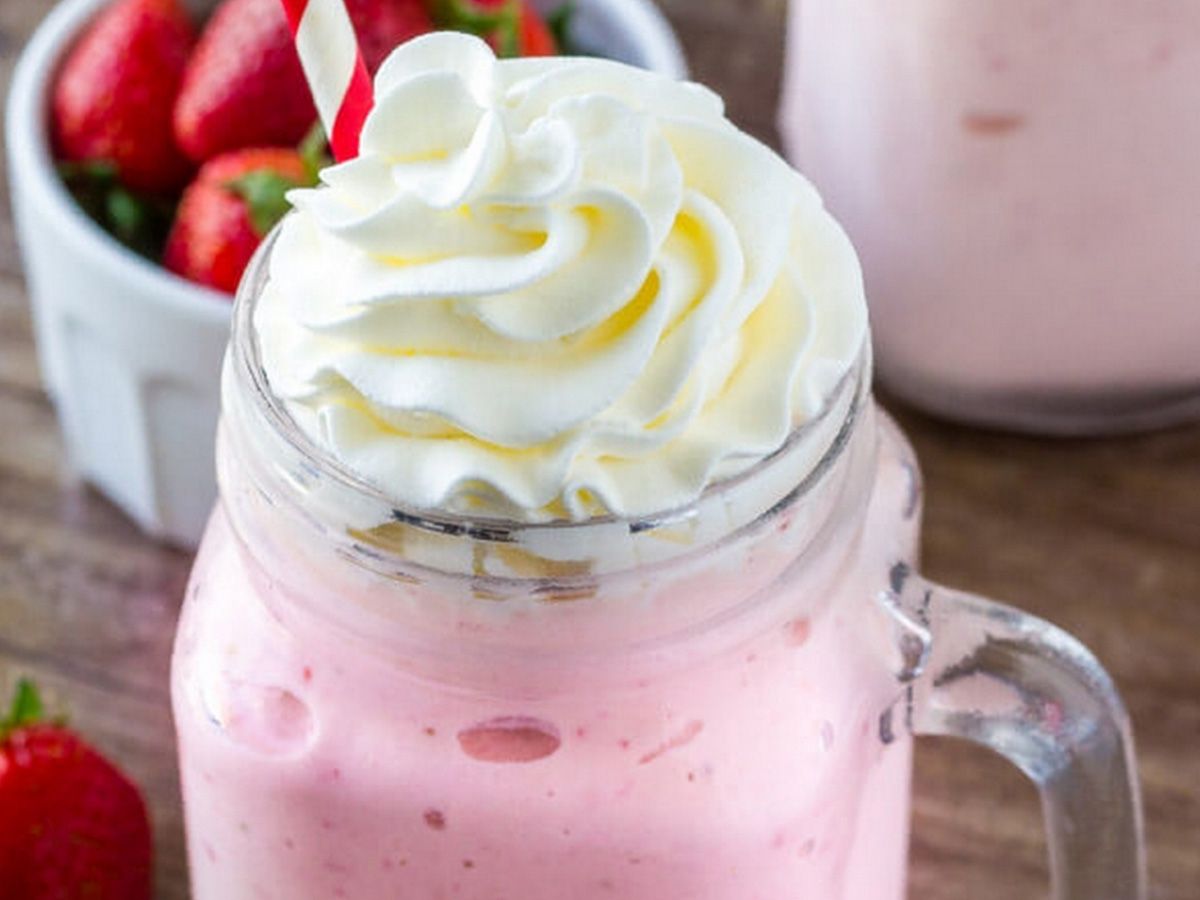 Strawberry milkshake