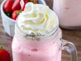 Strawberry milkshake