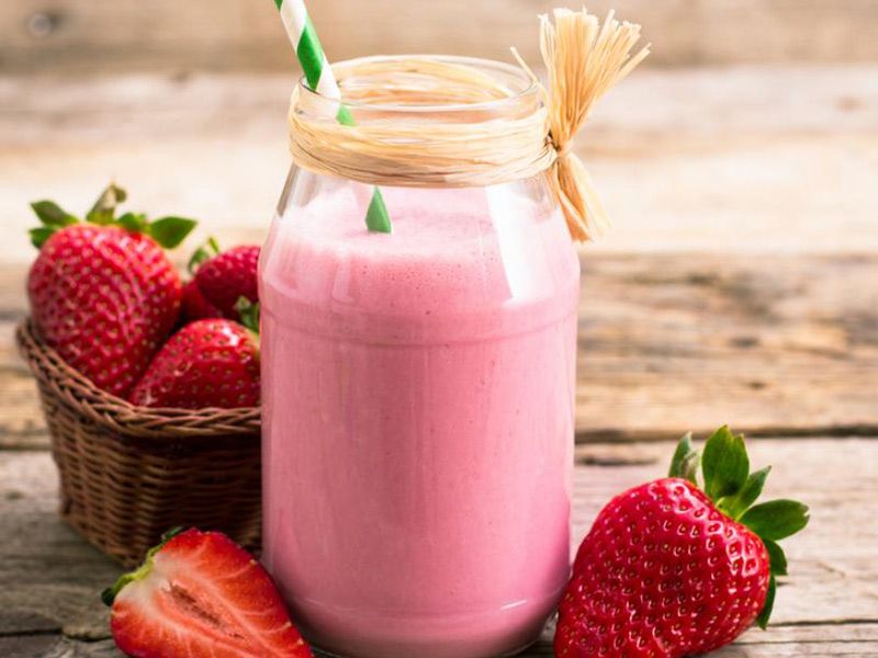 Strawberry Candy Milkshake