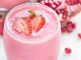 Strawberry milkshake