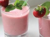 Strawberry milkshake