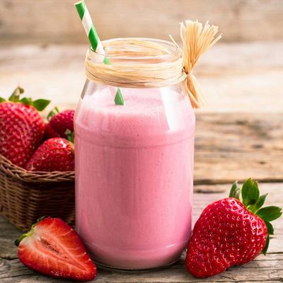 Strawberry milkshake