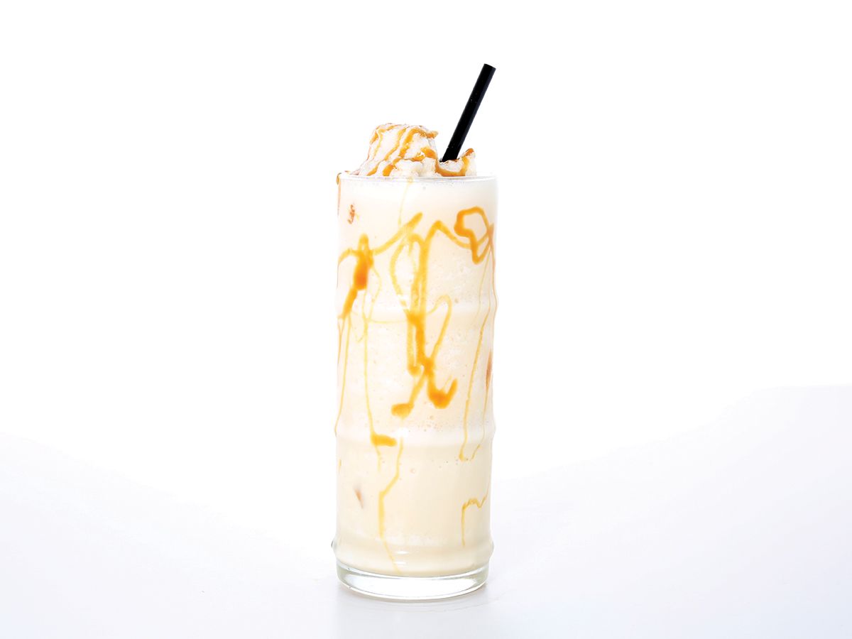 Caramel milkshake