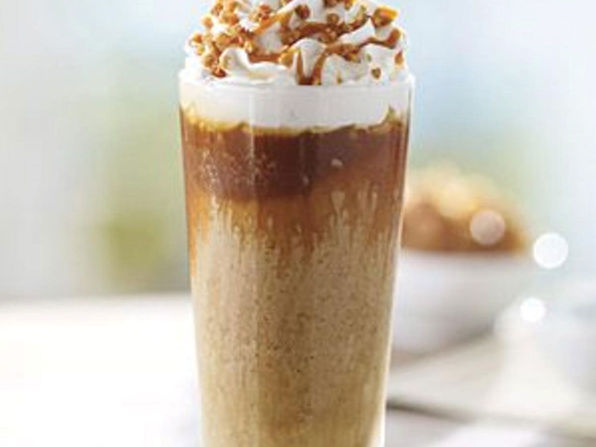 Caramel milkshake