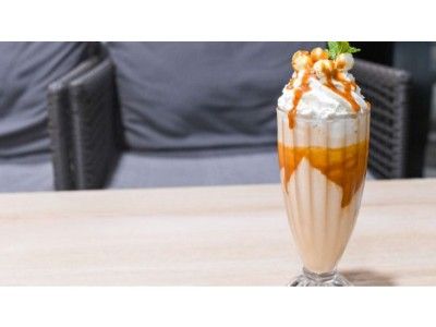 Salted Caramel Cookies Milkshake