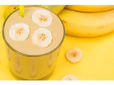 Banana With Milk Juice Bottle