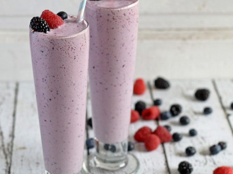 Mix Berry Milkshake