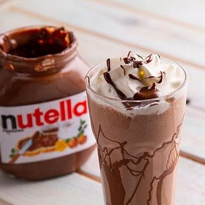Nutella milkshake