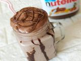 Nutella Chocolate Milkshake