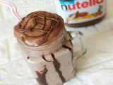 Nutella Chocolate Milkshake