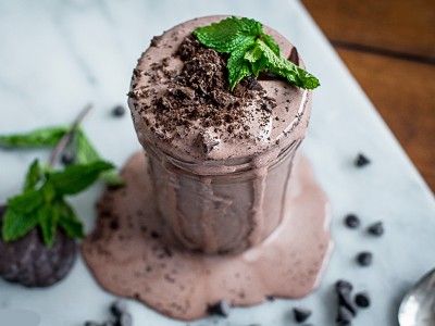 Chocolate Wafer Milkshake