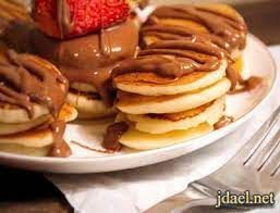 Nutella Chocolate Mini Pancake
