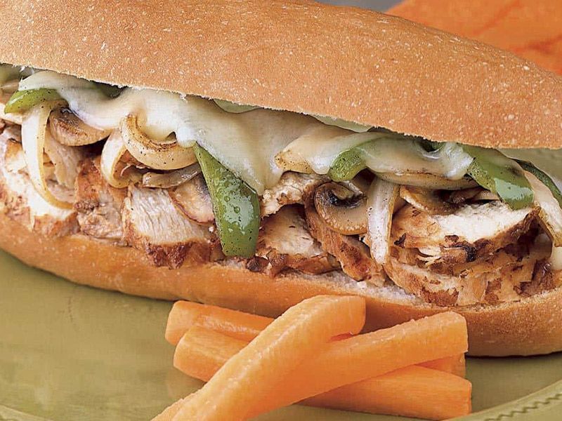 Mini Smoked Turkey Sandwich